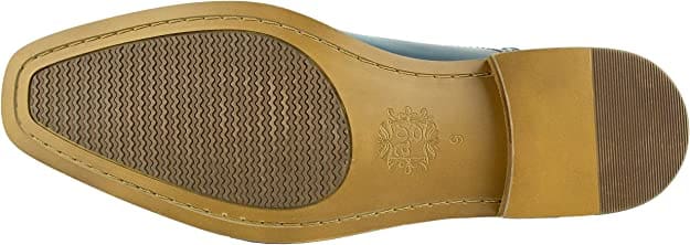 Asher Green AG114 Men's Teal Leather Lace Up Dress Shoes - Image 7