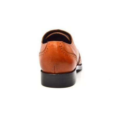 British Walkers Adam Men's Cognac Leather Loafers - Image 6