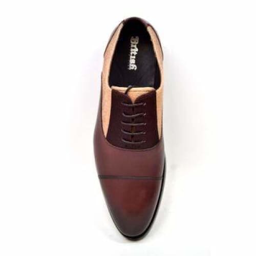 British Walkers Albert Men's Brown and Tan Leather Loafers - Image 3