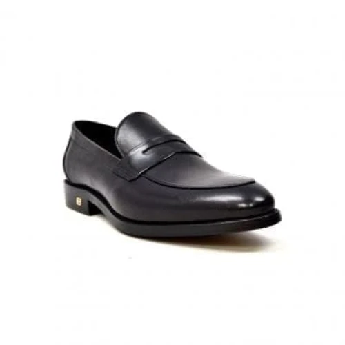 British Walkers Berlin Men's Black Leather Loafers - Image 3