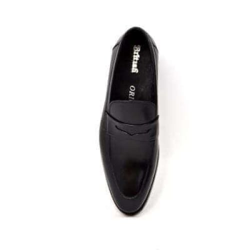 British Walkers Berlin Men's Black Leather Loafers - Image 8