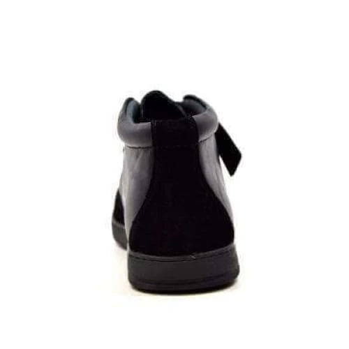 British Walkers Birmingham Bally Style Men's Black Leather High Tops - Image 4