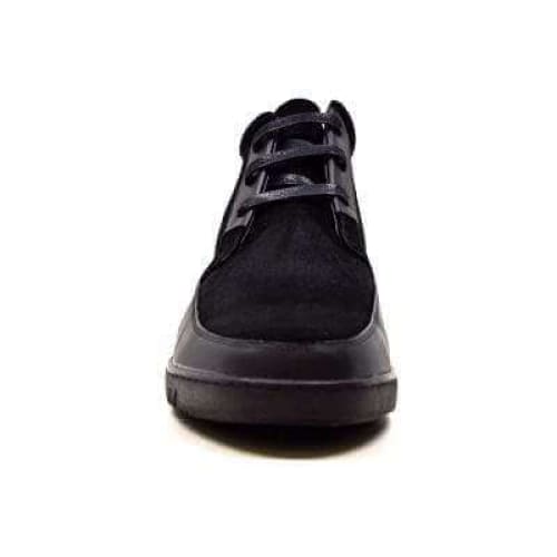 British Walkers Birmingham Bally Style Men's Black Suede and Leather High Tops - Image 4