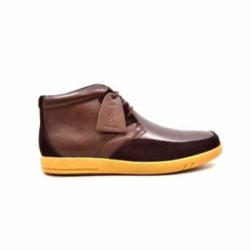 British Walkers Birmingham Bally Style Men's Brown Leather High Tops - Image 3