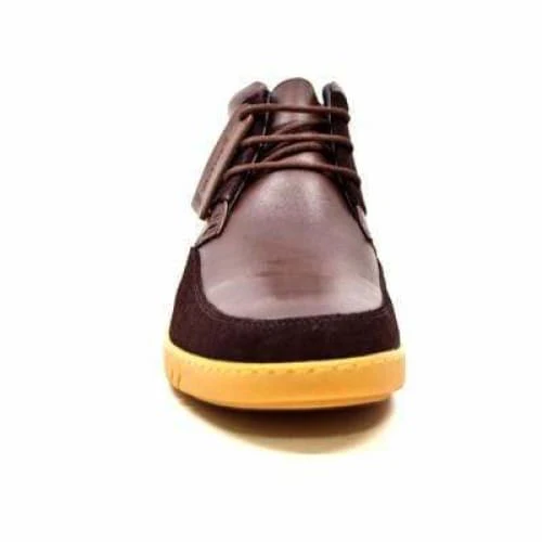 British Walkers Birmingham Bally Style Men's Brown Leather High Tops - Image 4