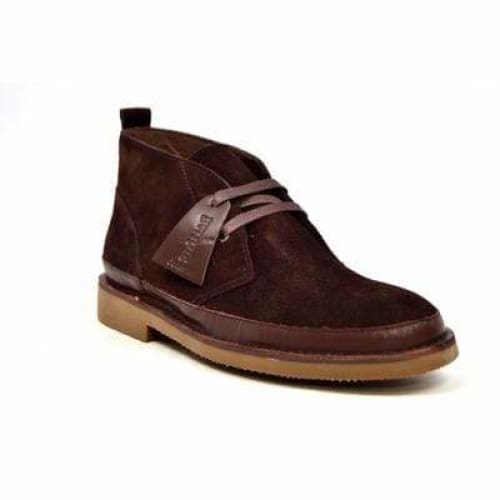British Walkers Cambridge Men’s Brown Leather & Suede Chukka Boots – The Classic British Icon Reborn in Rich Earth-Tone Luxury - Image 3