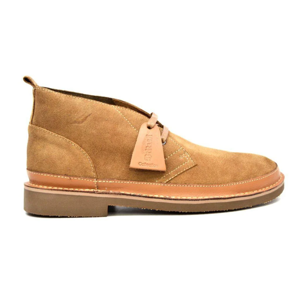 British Walkers Cambridge Men’s Suede & Leather Chukka Boots – Handcrafted British Classic with Modern Comfort and Timeless Appeal - Image 13