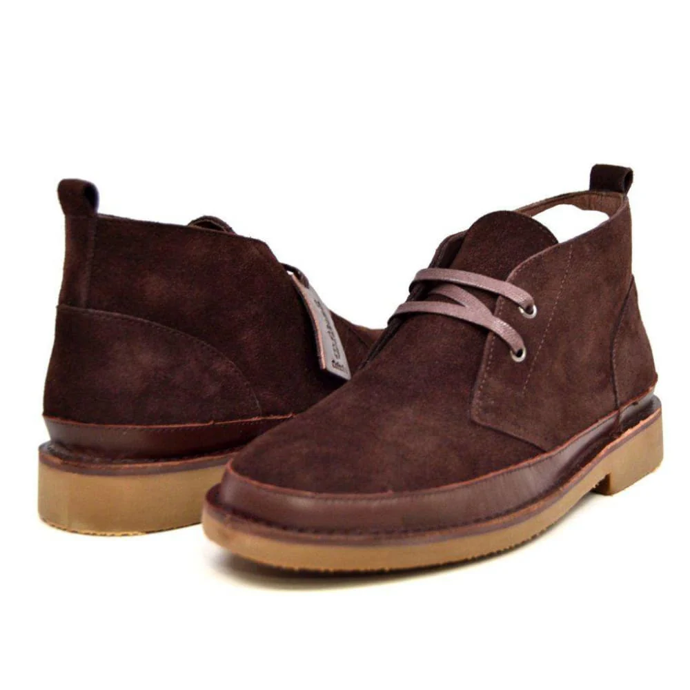 British Walkers Cambridge Men’s Suede & Leather Chukka Boots – Handcrafted British Classic with Modern Comfort and Timeless Appeal - Image 21