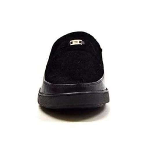 British Walkers Canterbury Men's Black Leather and Suede Slip On - Image 4