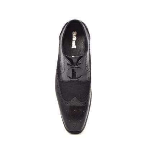 British Walkers Charles Men's Black Leather Oxford Loafers - Image 7