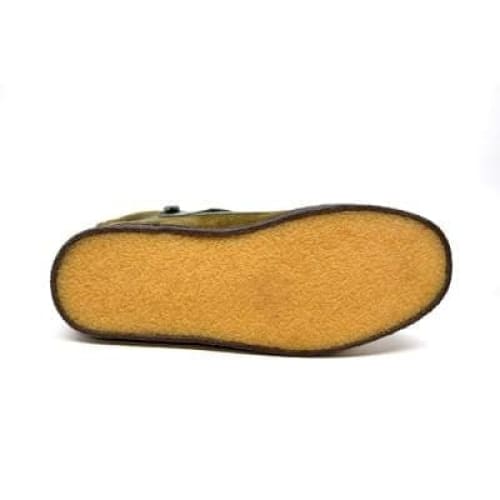 British Walkers Empire Men’s Green Leather Crepe-Sole High-Top Boots – Handcrafted Blend of Modern Style and Classic British Craft - Image 8