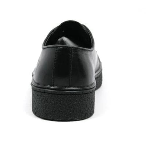 British Walkers Playboy Classic Men's Black Leather Low Cut Oxfords - Image 3