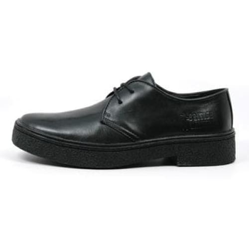 British Walkers Playboy Classic Men's Black Leather Low Cut Oxfords - Image 4