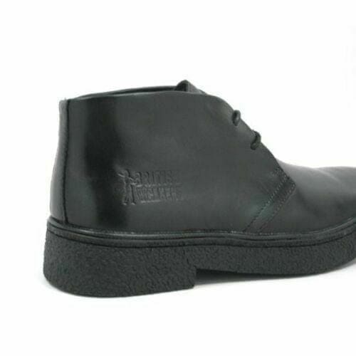 British Walkers Playboy Classic Men's Black Leather Size 15 and 16 Chukka Boots - Image 6