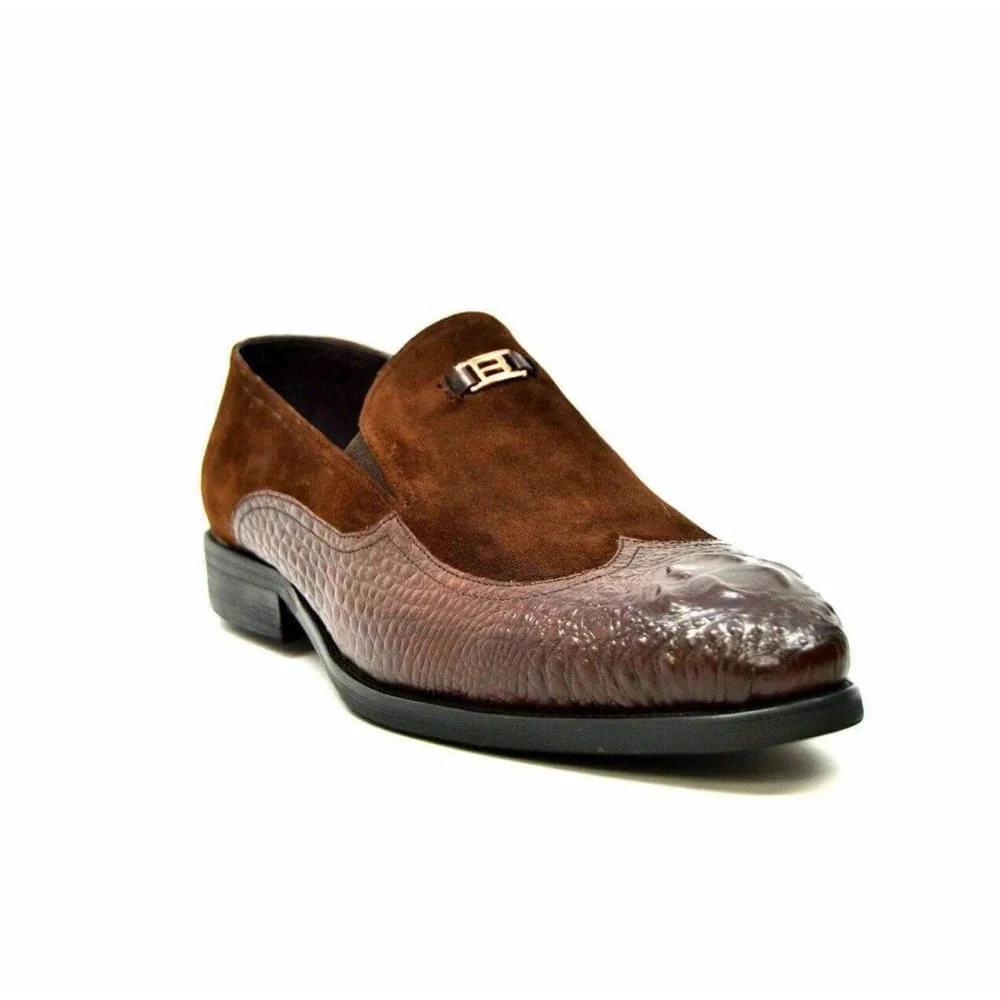British Walkers Shiraz Men's Brown Leather Loafers - Image 3