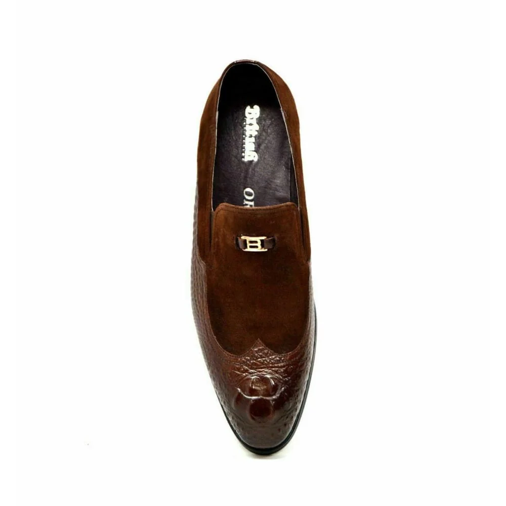 British Walkers Shiraz Men's Brown Leather Loafers - Image 4