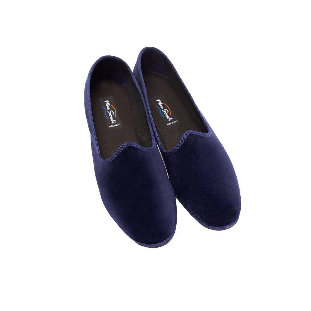 Mar Soreli Traditional Friulane Ballet Flats Women’s Dark Blue - Image 4