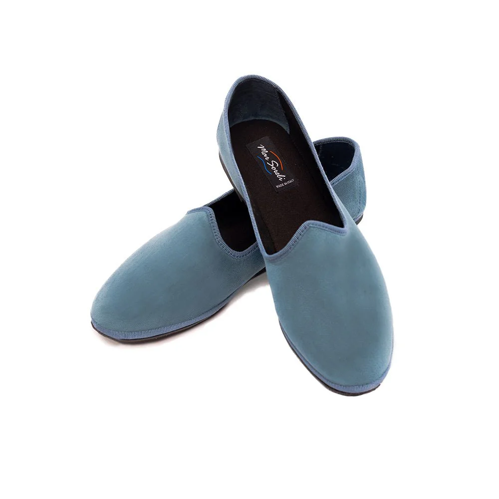 Mar Soreli Tradizionale Avio Women’s Leather Flat Avio - Image 5