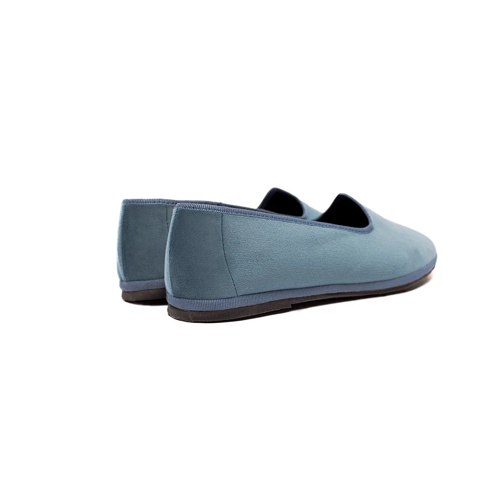 Mar Soreli Tradizionale Avio Women’s Leather Flat Avio - Image 7
