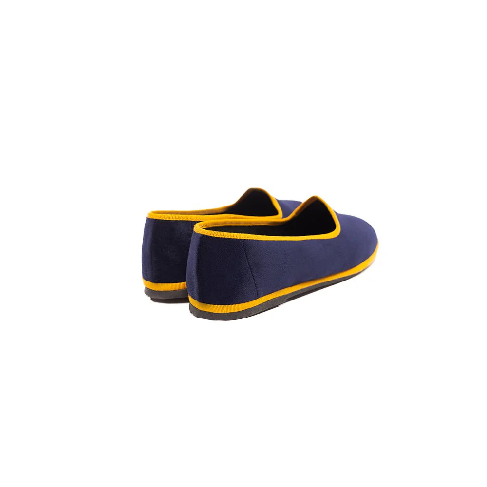 Mar Soreli Tradizionale Bicolor Womens Dark Blue Ochre - Image 5