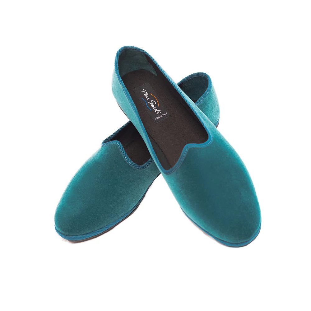 Mar Soreli Tradizionale Friulane Women’s Leather Petrolio - Image 7