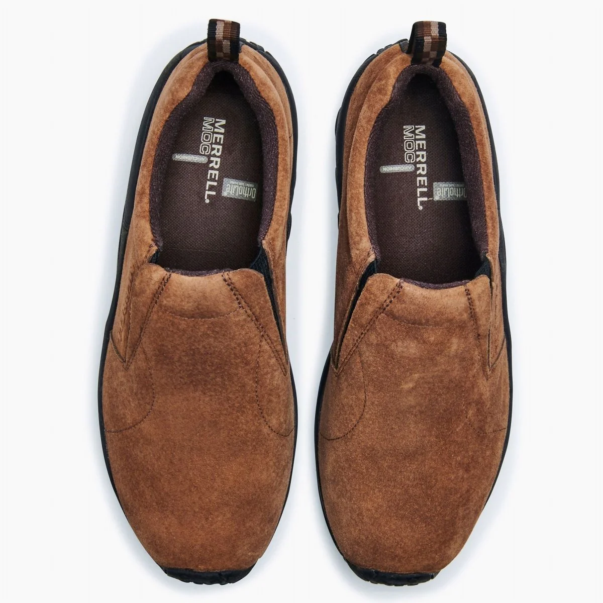 Merrell Jungle Moc Men’s Dark Earth Slip On Moccasin Shoe Casual Comfort Style J65685 - Image 5