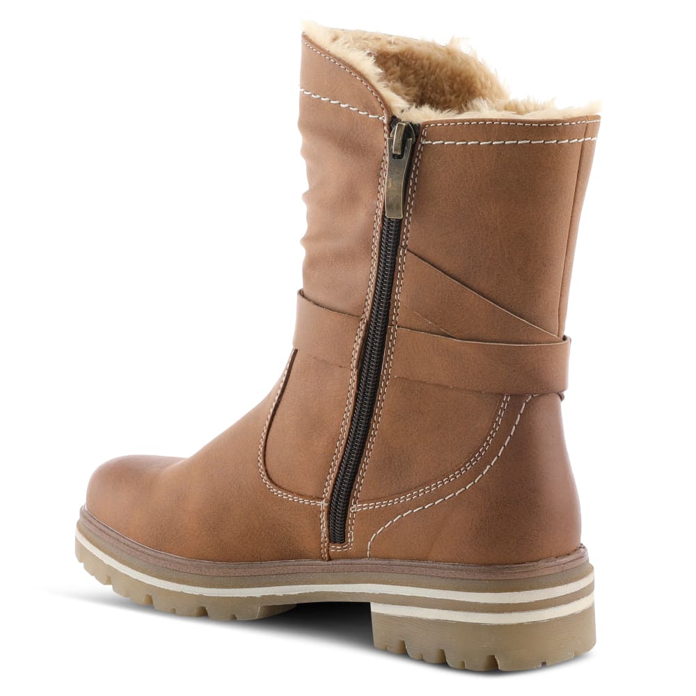 Spring Step Shoes Francala Women's Moto Chic Leather and Fur Boots - Image 13