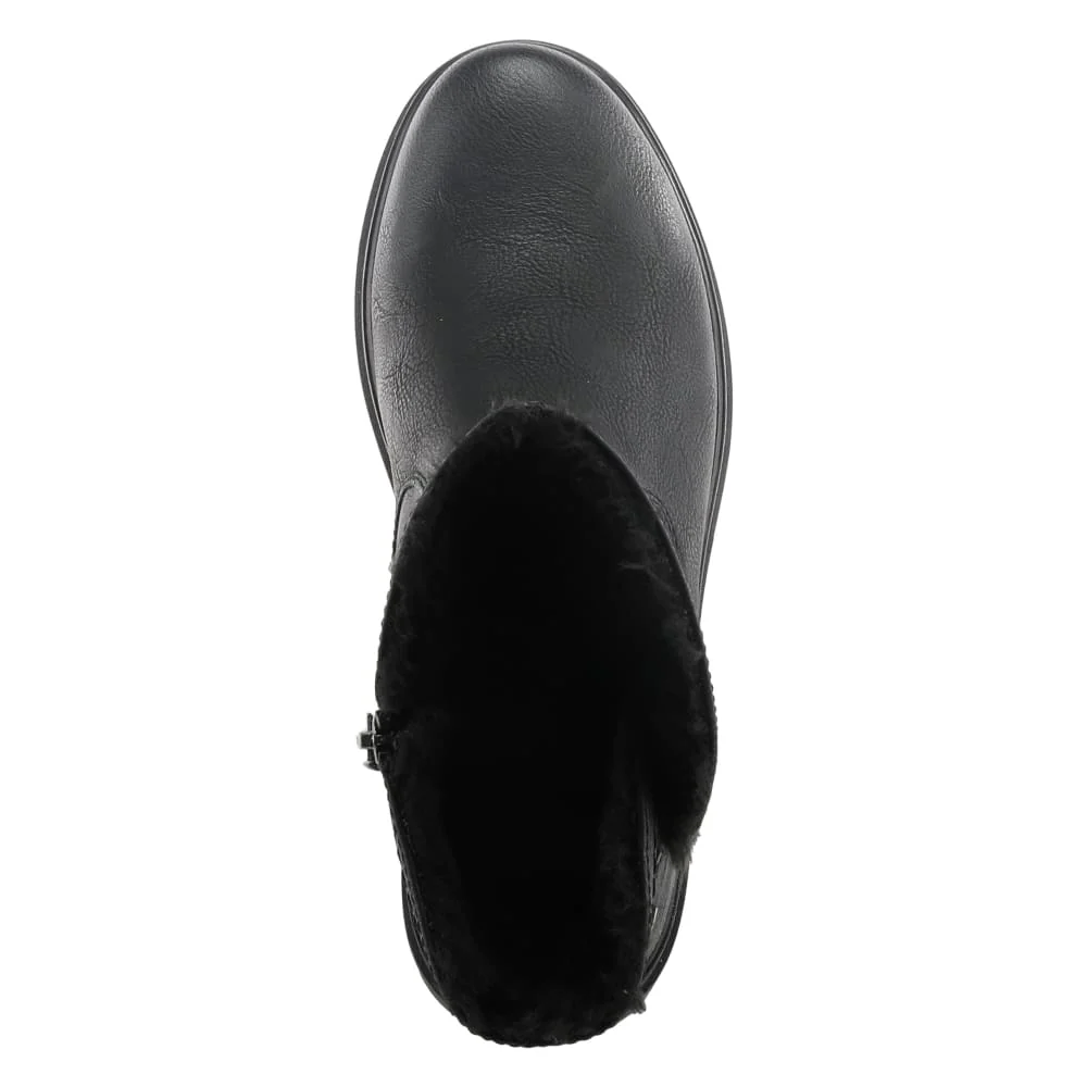 Spring Step Shoes Francala Women's Moto Chic Leather and Fur Boots - Image 24