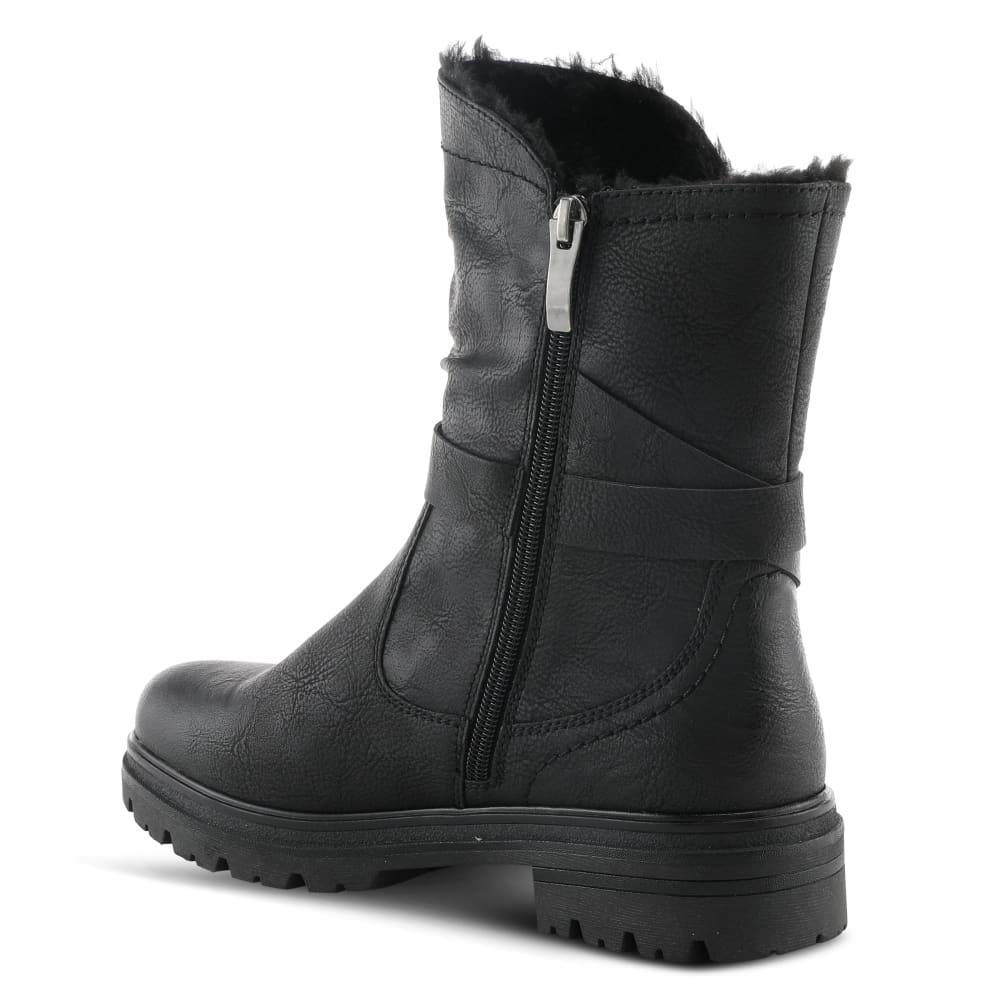 Spring Step Shoes Francala Women's Moto Chic Leather and Fur Boots - Image 28
