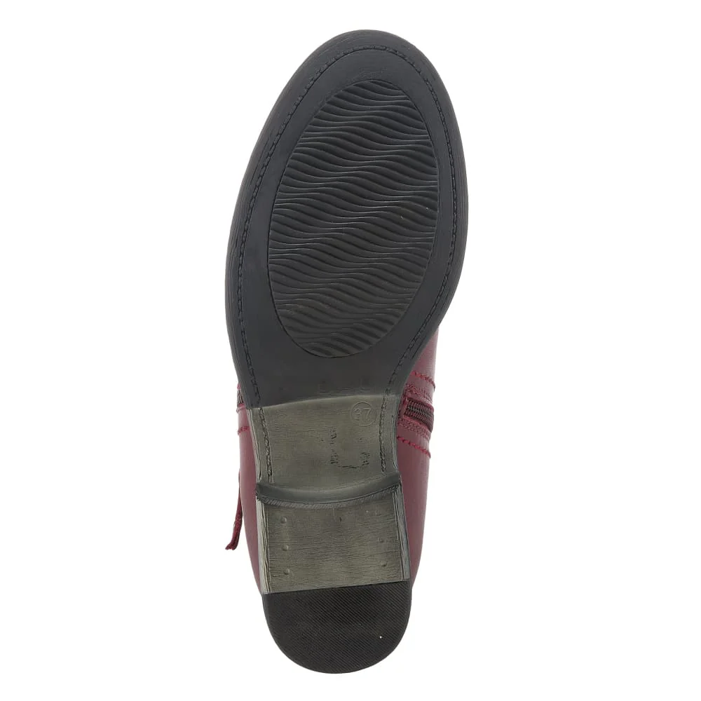 Spring Step Shoes Oziel Women's Classic Premium Leather Zipper Boots - Image 20